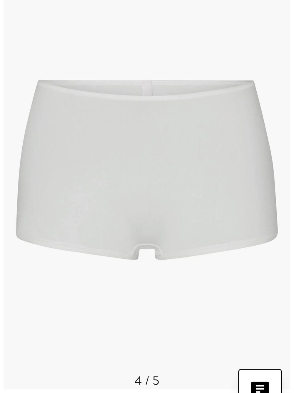 SKIMS Everyday Cotton Boyshorts size M